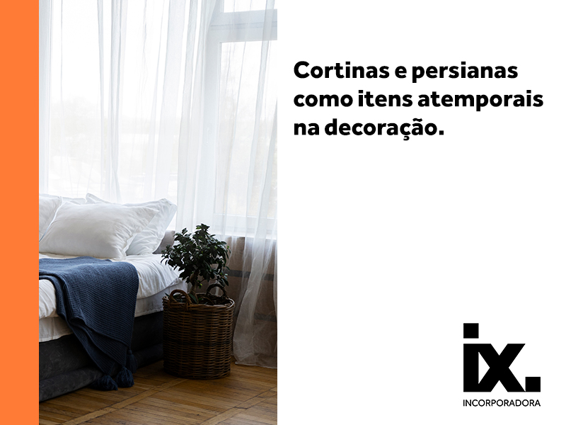 Foto - Cortinas e persianas como itens atemporais na decoração