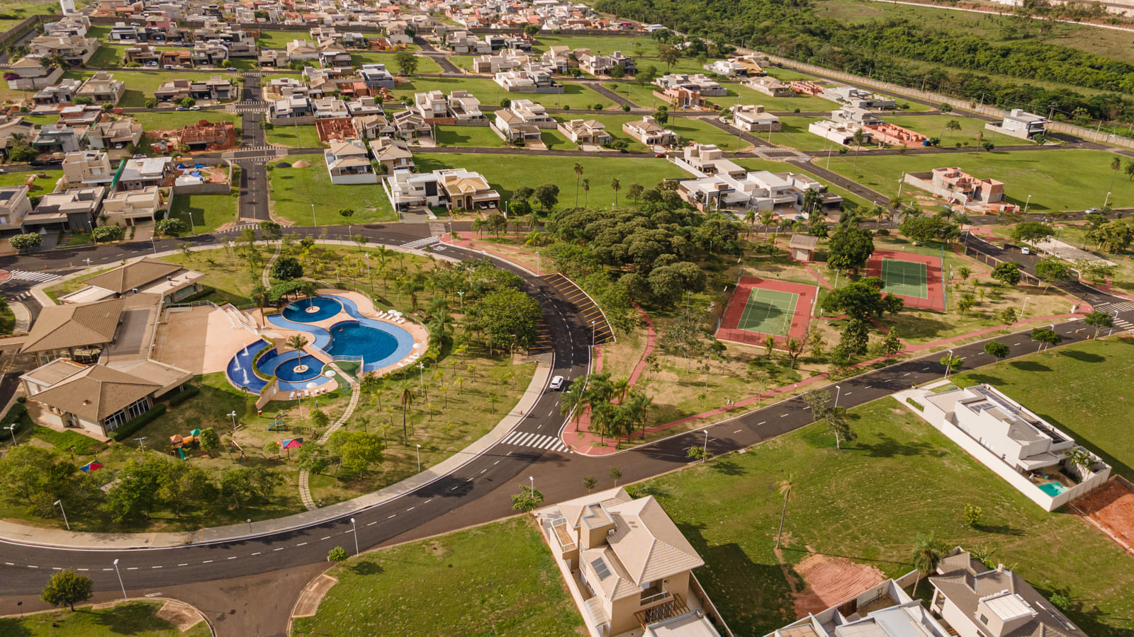 Vista Aérea -  Clube